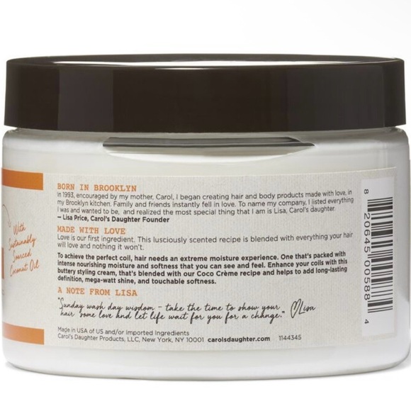 Carol's Daughter Coil Enhancing Moisture Butter - Picture 2 of 2